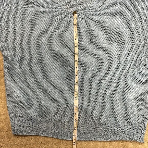 Via Vitale Sweater, No Tag, Women’s Size Small, Powder Blue - Picture 5 of 7